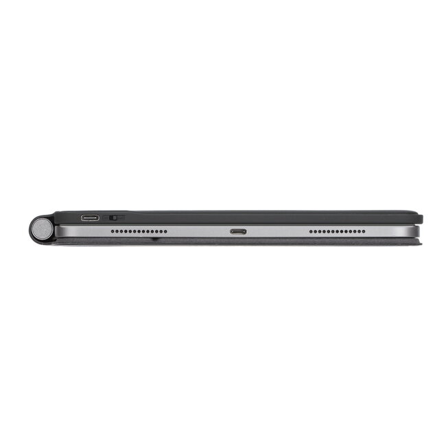 Bluetooth Toetsenbord hoes geschikt voor Apple iPad Air 11 2024 - Toetsenbordverlichting - Met Pencil Houder - Touchpad - Zwart