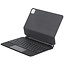 Bluetooth Toetsenbord hoes geschikt voor Apple iPad Air 11 2024 - Toetsenbordverlichting - Met Pencil Houder - Touchpad - Zwart
