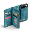 CaseMe - Telefoonhoesje geschikt voor Google Pixel 9 Pro XL - 2 in 1 Book Case en Back Cover - Blauw