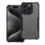 Case2go - Hoesje geschikt voor Apple iPhone 15 Pro - Shockproof Back Cover - Anti Drop Case - Zwart
