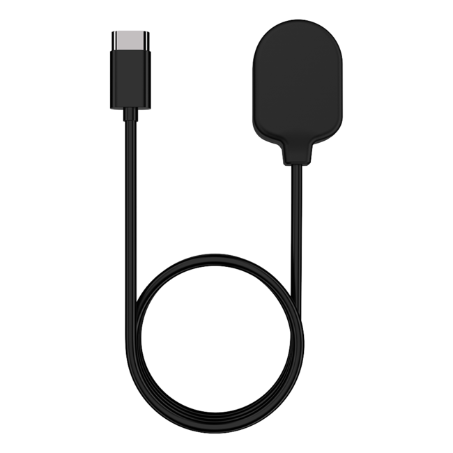 Oplaadkabel geschikt voor Garmin Marq 2 - Oplader - USB C kabel - 1.0 meter - Zwart