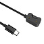 Oplaadkabel geschikt voor Samsung Galaxy Fit 3 - 1.0 Meter - USB-C - Zwart