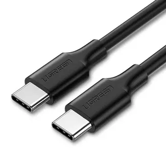 Ugreen Ugreen - USB-C naar USB-C - 0.5 Meter - Geschikt voor Smartphones, Tablets, Laptops - Zwart