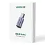 Ugreen - USB-C Naar USB-B Adapter - Printer Adapter - Grijs