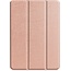 Hoozey - Tablet hoes geschikt voor Apple iPad Pro 12.9 inch (2022) / iPad Pro 12.9 (2021) / iPad Pro 12.9 (2020) - Tri-Fold Book Case - Met Auto/Wake functie - Rosé-Goud