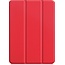 Hoozey - Tablet hoes geschikt voor Apple iPad Pro 12.9 inch (2022) / iPad Pro 12.9 (2021) / iPad Pro 12.9 (2020) - Tri-Fold Book Case - Met Auto/Wake functie - Rood