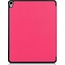 Hoozey - Tablet hoes geschikt voor Apple iPad Pro 12.9 inch (2022) / iPad Pro 12.9 (2021) / iPad Pro 12.9 (2020) - Tri-Fold Book Case - Met Auto/Wake functie - Magenta