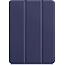 Hoozey - Tablet hoes geschikt voor Apple iPad Pro 12.9 inch (2022) / iPad Pro 12.9 (2021) / iPad Pro 12.9 (2020) - Tri-Fold Book Case - Met Auto/Wake functie - Donkerblauw