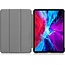 Hoozey - Tablet hoes geschikt voor Apple iPad Pro 12.9 inch (2022) / iPad Pro 12.9 (2021) / iPad Pro 12.9 (2020) - Tri-Fold Book Case - Met Auto/Wake functie - Donkerblauw