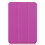 Tablet hoes geschikt voor Apple iPad Mini 7 (2024) - Tri-Fold Book Case - met Auto/Wake functie - Paars