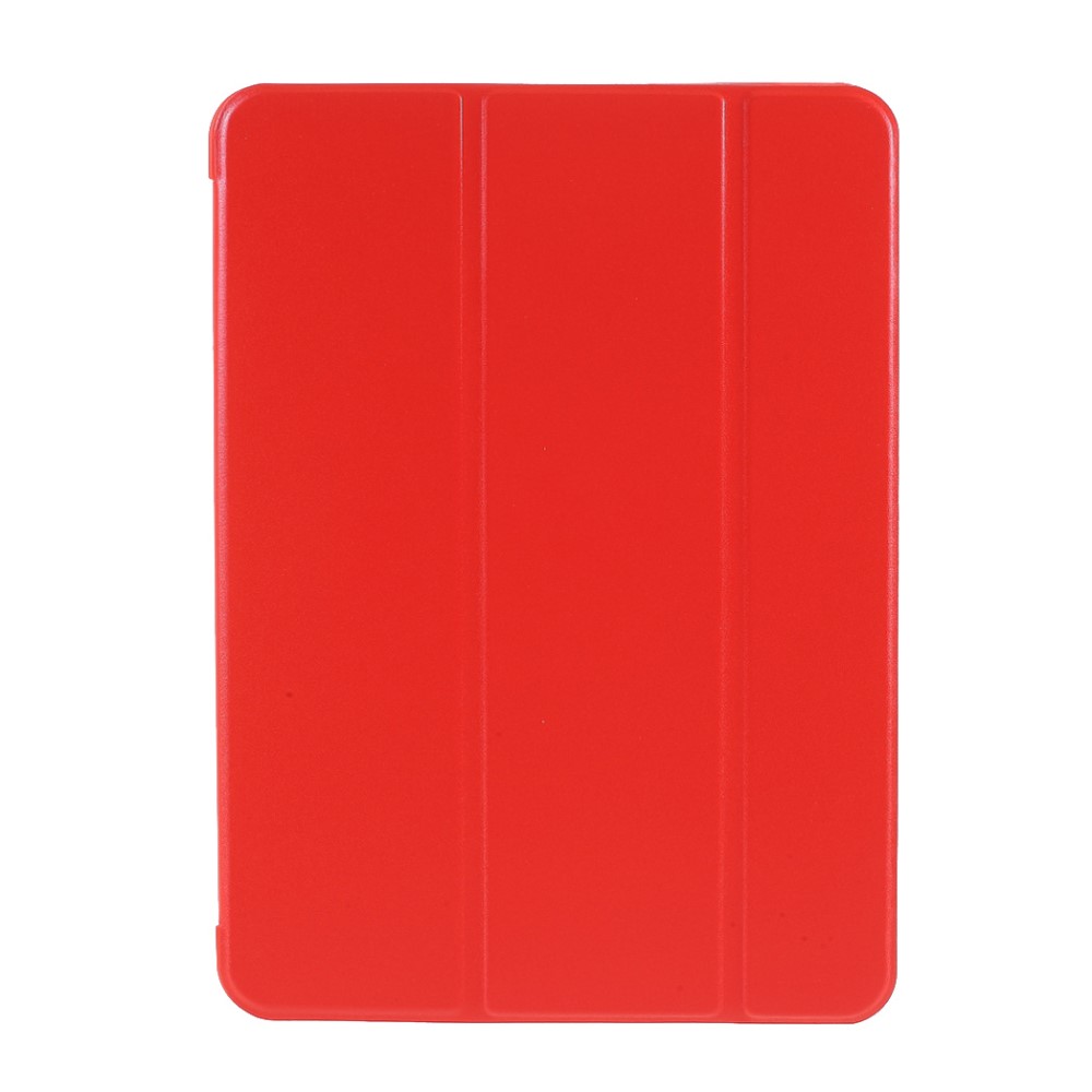 Hoozey - Tablet hoes geschikt voor Apple iPad Air (2025) / iPad Air (2024) - 11 Inch - Siliconen Tri-fold hoes met Auto/Wake functie - Shockproof - Rood afbeelding