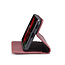 Caseme - Telefoonhoesje geschikt voor Samsung Galaxy S25 - Wallet Book Case - Met Magnetische Sluiting - Rood