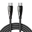 Joyroom - Pioneer Series - Usb c naar Usb c kabel - Nylon - 240W - 1,2 Meter - Zwart
