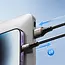 Joyroom - Light-speed Series - USB-A naar USB-C kabel - Nylon - 100W - 1,2 Meter - Zwart