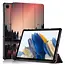 Case2go Case2go - Tablet hoes geschikt voor Samsung Galaxy Tab A9 Plus (2023) - Tri-fold hoes met auto/wake functie - 11 inch - Middernacht