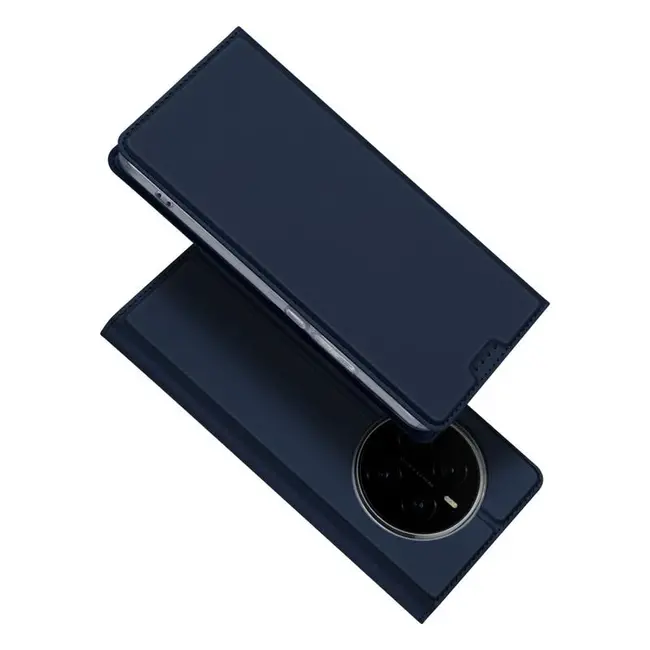 Dux Ducis - Telefoon Hoesje geschikt voor Honor Magic7 - Skin Pro - Book Case - Blauw