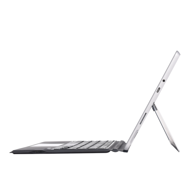 Toetsenbord geschikt voor Microsoft Surface Go / Go 2 / Go 3 - QWERTY - Bluetooth Keyboard Cover - Met Touchpad - Grijs