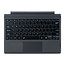 Toetsenbord geschikt voor Microsoft Surface Pro 4/6/7 - QWERTY - Bluetooth Toetsenbord Cover - Met Touchpad en Toetsenbord verlichting - draadloos toetsenbord - QWERTY - Grijs