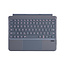 Toetsenbord geschikt voor Microsoft Surface Go / Go 2 / Go 3 / Go 4 - QWERTY - Bluetooth Toetsenbord Cover - Met Touchpad en Toetsenbord Verlichting - Grijs
