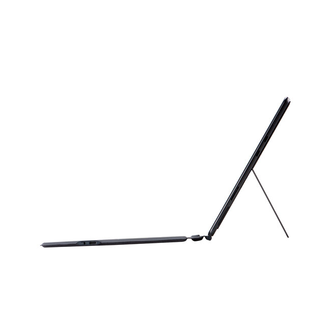 Toetsenbord geschikt voor Microsoft Surface Pro 9/10/11/Pro X - QWERTY - Bluetooth Toetsenbord Cover - Met Touchpad en Toetsenbord Verlichting - draadloos toetsenbord - QWERTY - Grijs