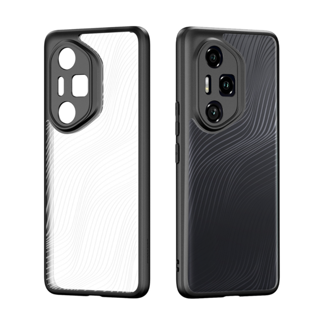 Dux Ducis - Telefoon Hoesje geschikt voor de Honor 300 Pro/300 Ultra - Back Cover - Aimo Series - Zwart