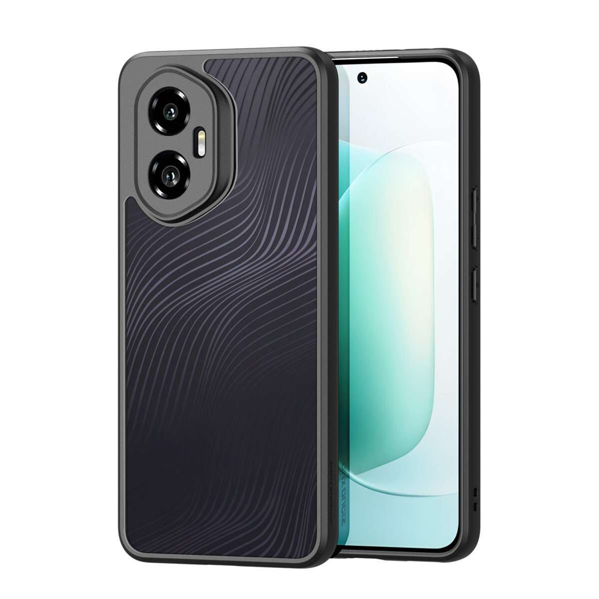 Dux Ducis - Telefoon Hoesje geschikt voor de Honor 300 - Back Cover - Aimo Series - Zwart afbeelding