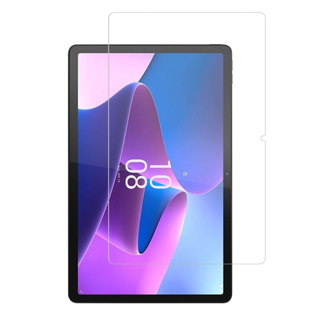 Case2go - Tablet Screenprotector geschikt voor Samsung Galaxy Tab A8 (2021 & 2022) - 10.5 Inch - Tempered Glass - Case Friendly - Transparant