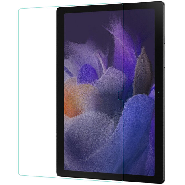 Case2go - Tablet Screenprotector geschikt voor Samsung Galaxy Tab A8 (2021 & 2022) - 10.5 Inch - Tempered Glass - Case Friendly - Transparant