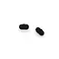 Stofdichte Plug geschikt voor de Garmin Fenix 5 / 5S / 5X / 6 / 6S / 6X / 7S / 7X / 7 PRO - Stofkapje - Beschermkapje  - 2 Stuks - Zwart