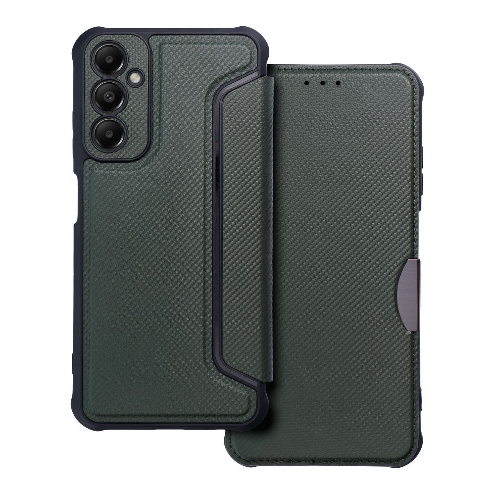 Case2go - Hoesje geschikt voor Samsung Galaxy A05s - Schokbestendige Book Case - Donkergroen afbeelding