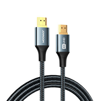 Joyroom JOYROOM - HDMI kabel - Geschikt voor Beeldscherm of TV - 4K/60Hz - 2 meter - Zwart