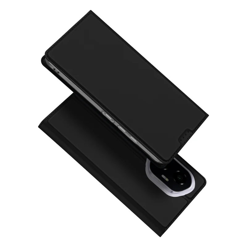 Dux Ducis - Telefoon Hoesje geschikt voor Honor 300 - Skin Pro - Book Case - Zwart afbeelding