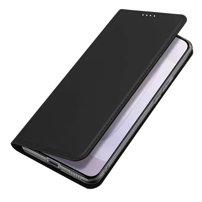 Dux Ducis - Telefoon Hoesje geschikt voor Honor 300 - Skin Pro - Book Case - Zwart