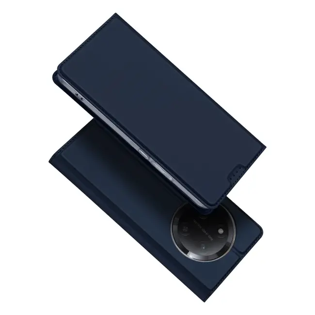 Dux Ducis - Telefoon Hoesje geschikt voor Honor Magic7 Lite/X9c/X60 Pro - Skin Pro - Book Case - Donkerblauw