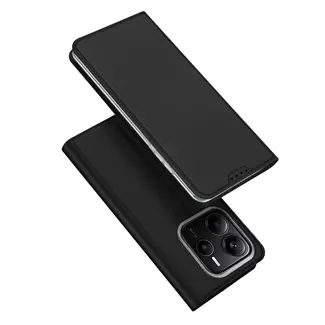 Dux Ducis Dux Ducis - Telefoon Hoesje geschikt voor de Xiaomi Redmi Note 14 Pro 5G  - Skin Pro - Book Case - Zwart