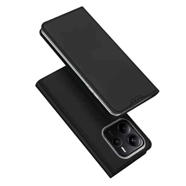 Dux Ducis - Telefoon Hoesje geschikt voor de Xiaomi Redmi Note 14 Pro 5G  - Skin Pro - Book Case - Zwart