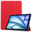 Case2go Case2go - Tablet hoes geschikt voor Apple iPad Air (2024) / Apple iPad Air (2025) - 11 Inch - Tri-fold hoes - Auto/Wake functie - Rood