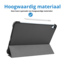 Case2go - Tablet hoes geschikt voor Apple iPad Air (2024) / Apple iPad Air (2025) - 11 Inch - Tri-fold hoes - Auto/Wake functie - Grijs