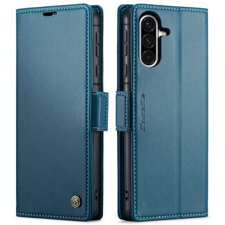 CaseMe CaseMe - Telefoonhoesje geschikt voor Samsung Galaxy A36 - Wallet Book Case - Met Magnetische Sluiting - Blauw
