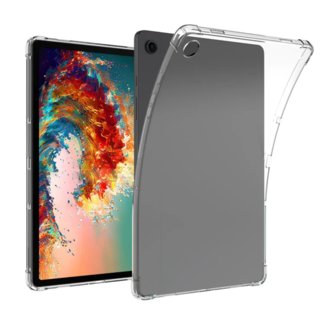 Hoozey Hoozey - Tablethoes geschikt voor Samsung Galaxy Tab A9 (2023) - Transparante Back Cover - Anti Drop - TPU - Transparant