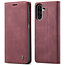 CaseMe - Telefoonhoesje geschikt voor Samsung Galaxy A26 - Wallet Book Case - Met Magnetische Sluiting - Rood