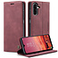 CaseMe - Telefoonhoesje geschikt voor Samsung Galaxy A26 - Wallet Book Case - Met Magnetische Sluiting - Rood