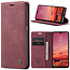 CaseMe - Telefoonhoesje geschikt voor Samsung Galaxy A26 - Wallet Book Case - Met Magnetische Sluiting - Rood