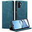 CaseMe - Telefoonhoesje geschikt voor Samsung Galaxy A26 - Wallet Book Case - Met Magnetische Sluiting - Donkerblauw