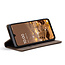 CaseMe - Telefoonhoesje geschikt voor Samsung Galaxy A16 - Wallet Book Case - Met Magnetische Sluiting - Bruin