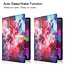 Tablet Hoes geschikt voor Lenovo Yoga Tab 11 (2021) - Tri-Fold Book Case - Galaxy