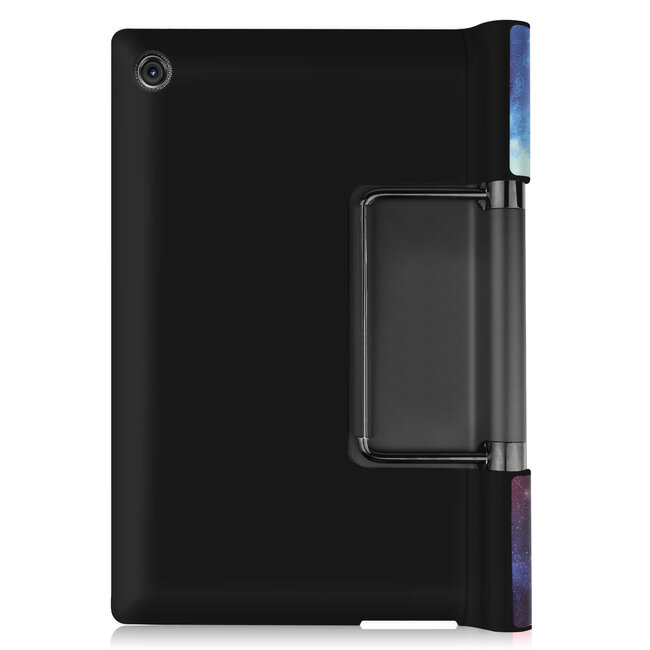 Tablet Hoes geschikt voor Lenovo Yoga Tab 11 (2021) - Tri-Fold Book Case - Galaxy