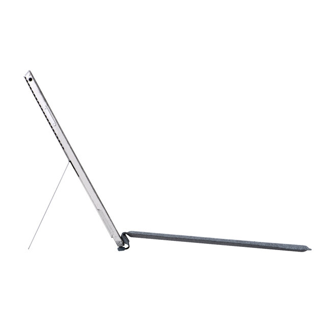 Toetsenbord geschikt voor Microsoft Surface Pro 4/6/7 - QWERTY - Bluetooth Toetsenbord Cover - Met Touchpad en Toetsenbord verlichting - draadloos toetsenbord - QWERTY - Licht Blauw