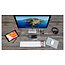 LMP - Aluminium toetsenbord voor Apple iMac - Numeriek Keypad - Bedraad met USB-C aansluiting - 106 toetsen - QWERTY (NL) indeling - Zilver/Wit