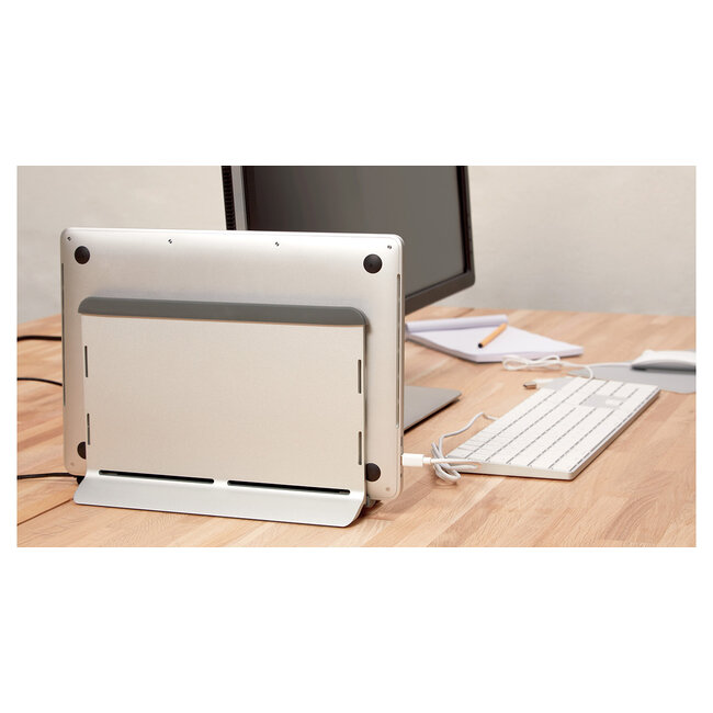 LMP - Aluminium toetsenbord voor Apple iMac - Numeriek Keypad - Bedraad met USB-C aansluiting - 106 toetsen - QWERTY (NL) indeling - Zilver/Wit